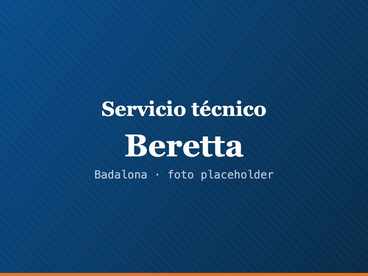 Servicio técnico de calderas Beretta en Badalona