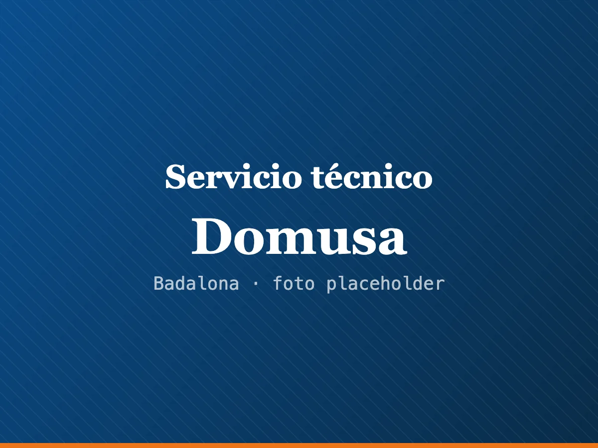 Servicio técnico de calderas Domusa en Badalona